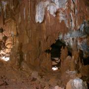Massif stalagmitique